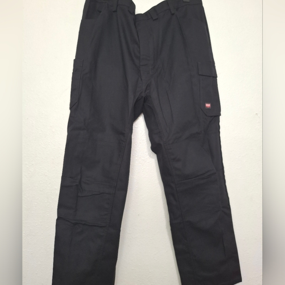 Red Kap Work Pants Black Cargo